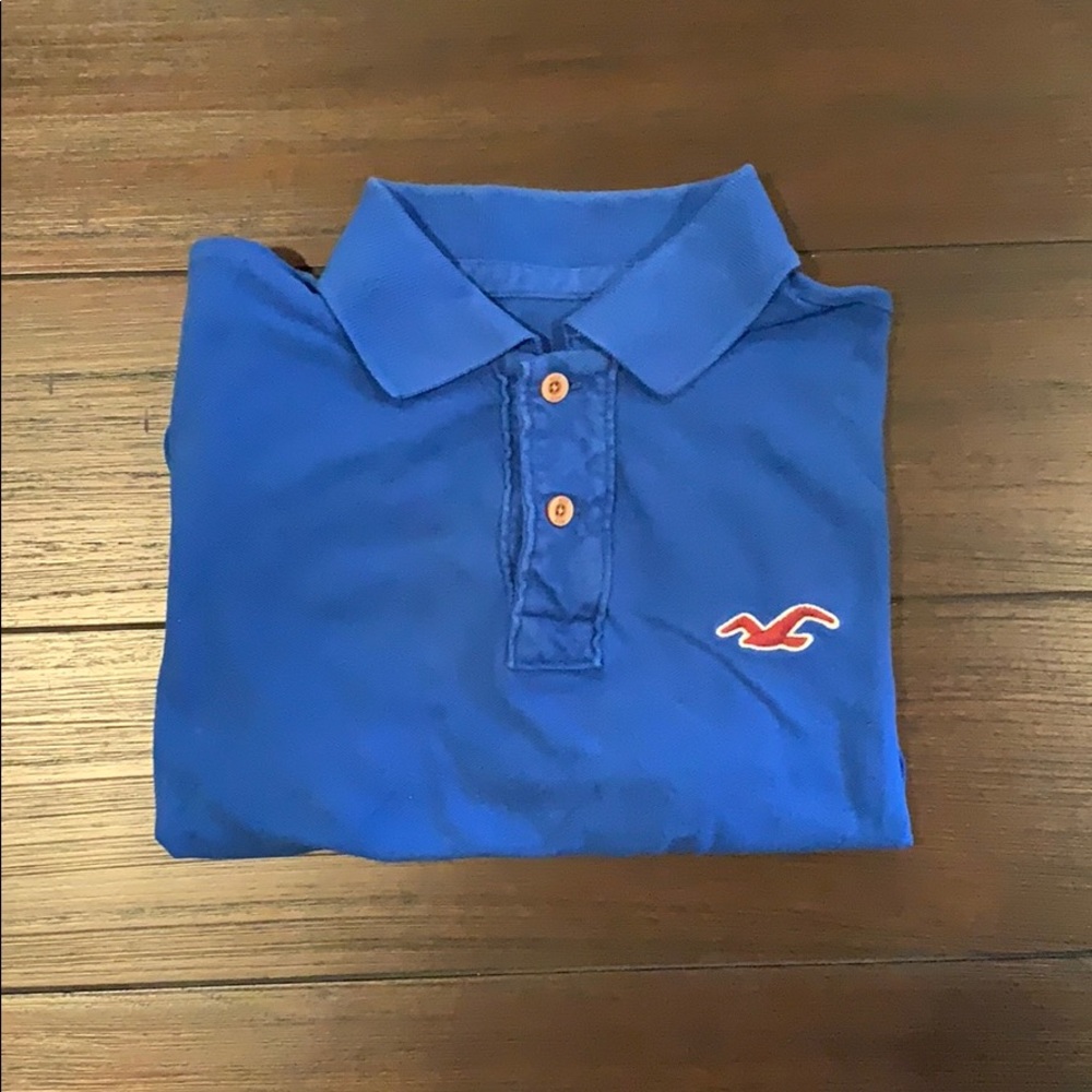 Hollister Royal Blue Large Polo